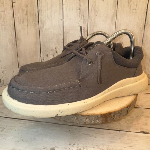 Sperry Women's Captain's Moc Seacycled Loafer Slip-on Boat Shoes Size 8.5 Gray - Picture 2 of 10